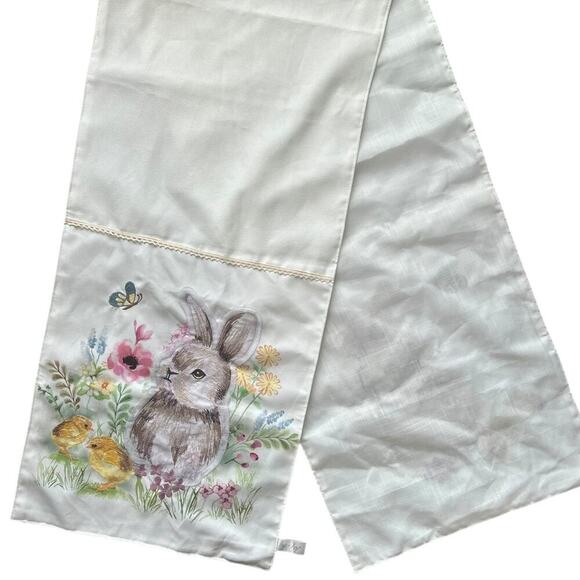 Hip+Hop Easter Bunny Table Cover 16"x70" - Picture 2 of 2